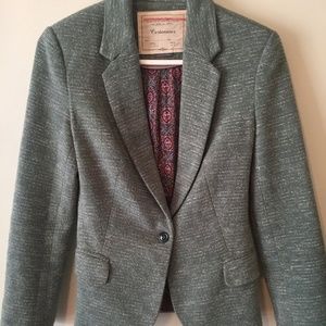 Single breast Sage Blazer